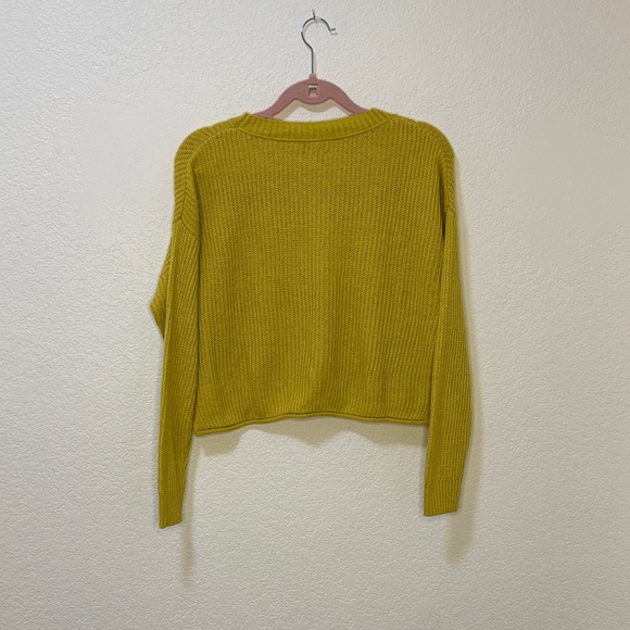 Wild Fable Olive Crew Neck Sweater - Picture 4 of 5